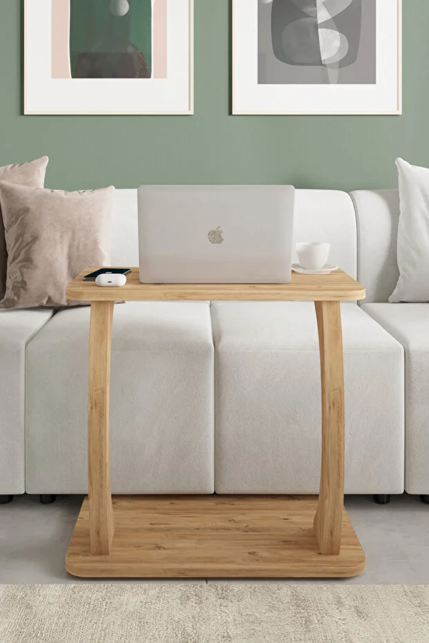 C Ayaklı Laptop Sehpası, Koltuk Sehpası, Kahvaltı Masası, Çalışma Sehpası